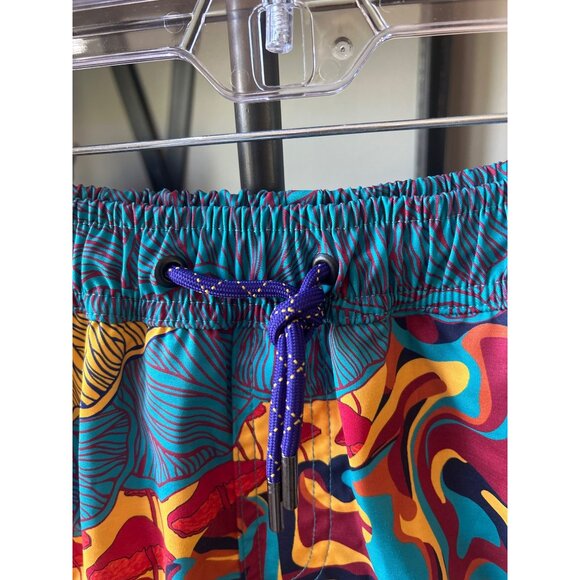 Agua Bendita x Tropic of C Swim Trunks Multicolor Boys Size 4 - Picture 4 of 7